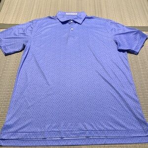 Peter Millar Featherweight UPF 50+ Squid Pro Quo Polo Golf Shirt Men’s Medium